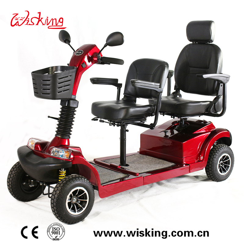 Doppelsitziger 4-Rad-Mobilitätsroller für Erwachsene