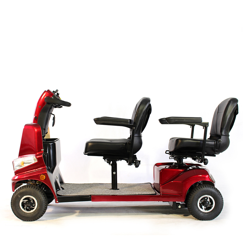 2-Sitzer-Roller für behinderte Mobilität im Freien für Erwachsene