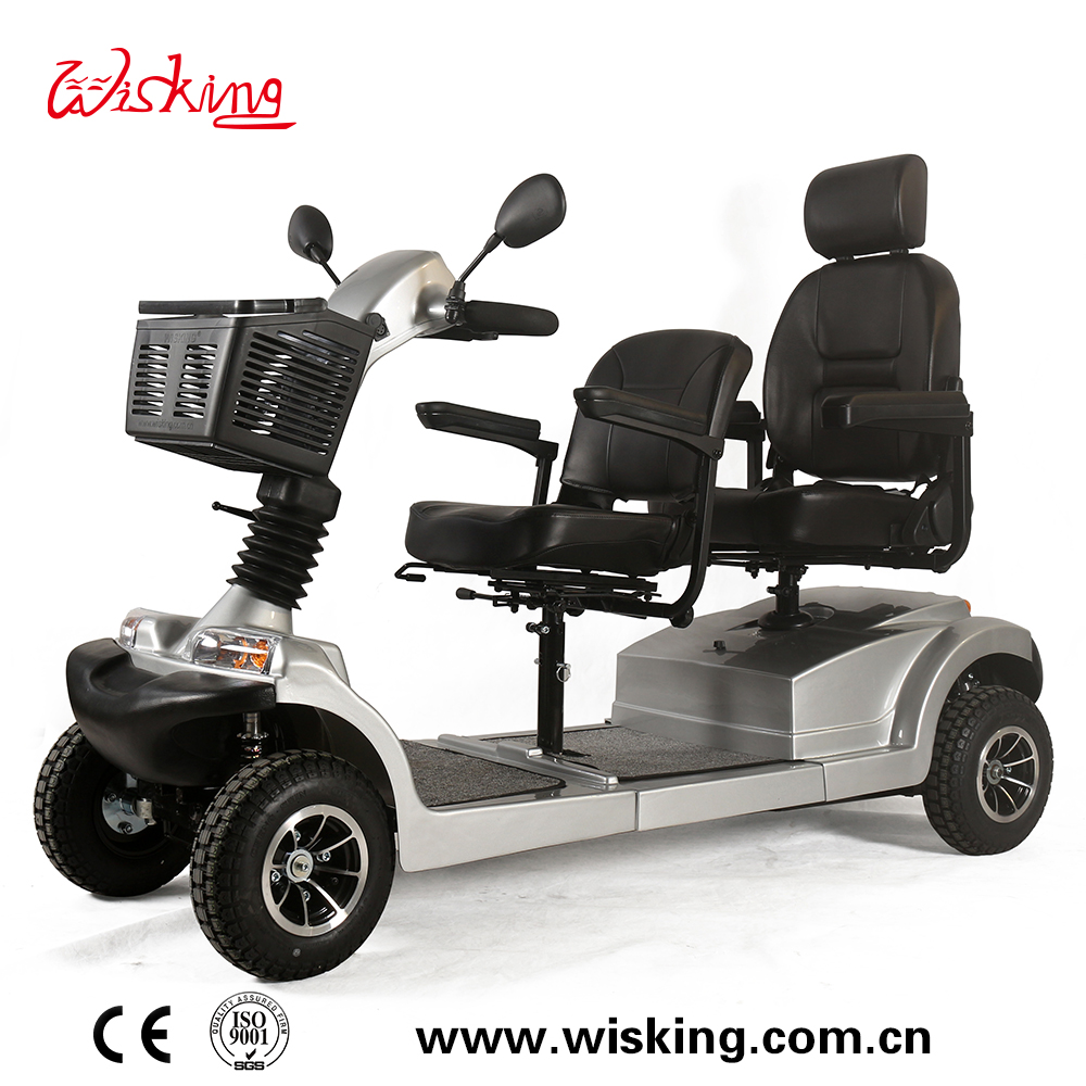 Doppelsitziger 4-Rad-Mobilitätsroller für Erwachsene