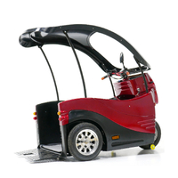 3-Rad-Mobilitätsroller mit Dach und Lithium-Batterie für Behinderte