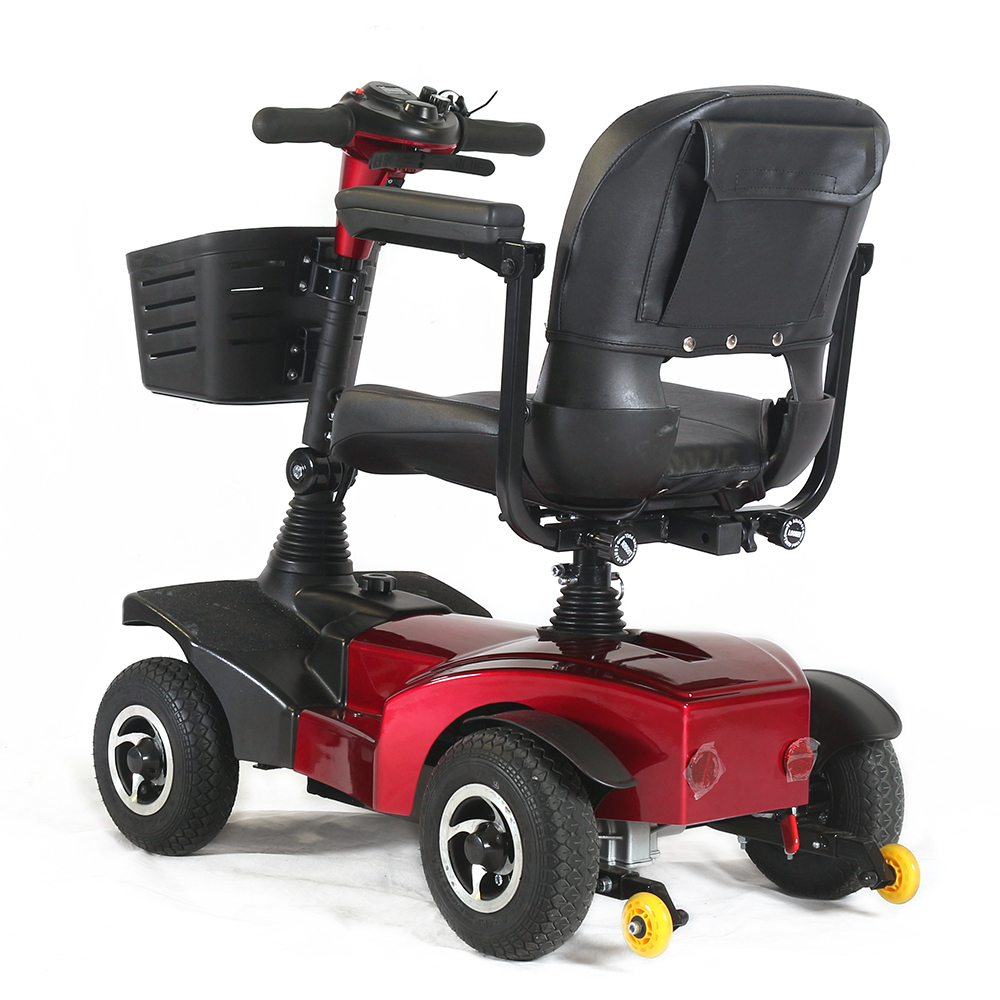 Kleiner Vierrad-Mobilitäts-Scooter für ältere Menschen
