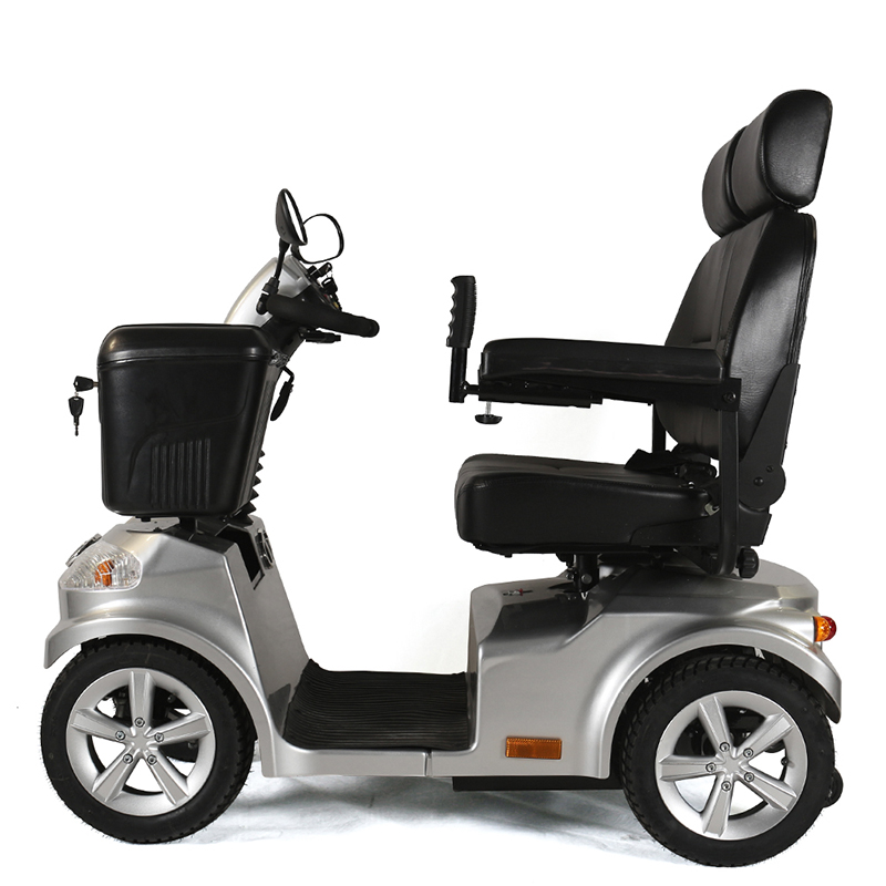 4-Rad-Mobility-Scooter mit zwei Sitzen für Erwachsene