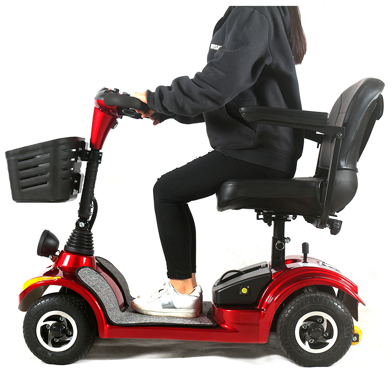 Kleiner Jaunt Mobility Scooter mit Rückspiegel für ältere Menschen